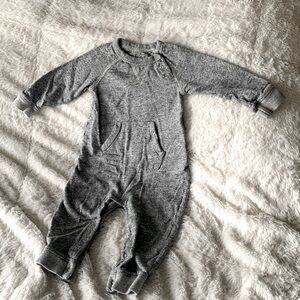 Baby GAP Gray  1 piece outfit 12-18 month